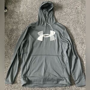 Under Armour Coldgear Loose fit Men’s Longsleeve Pullover Sweater Gray Large